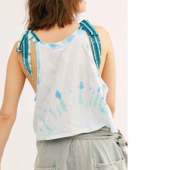 Free People Ocean Breeze Koa Tank Top. S, M - Picture 4 of 9